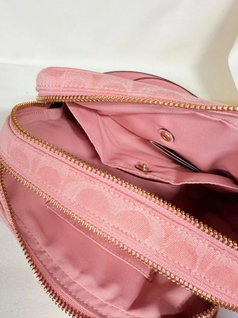 coach Mini Carey Crossbody Bag In Signature Denim cen19